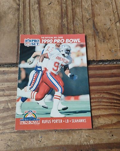 1990 Pro Set #365 Rufus Porter — front