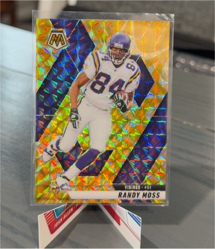 2020 Panini Mosaic #84 Randy Moss — front