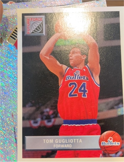 1992-93 Upper Deck McDonald's #P50 Tom Gugliotta Washington Bullets — front