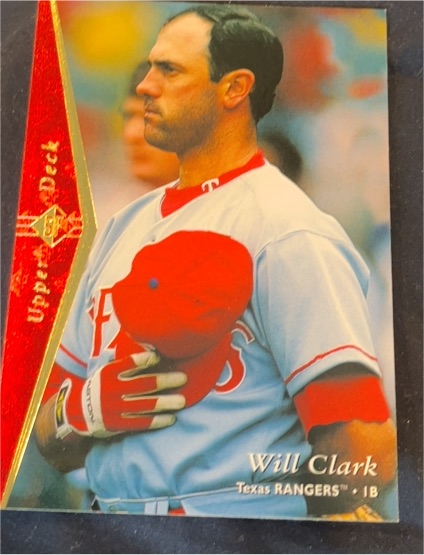 1995 Upper Deck SP #200 Will Clark — front