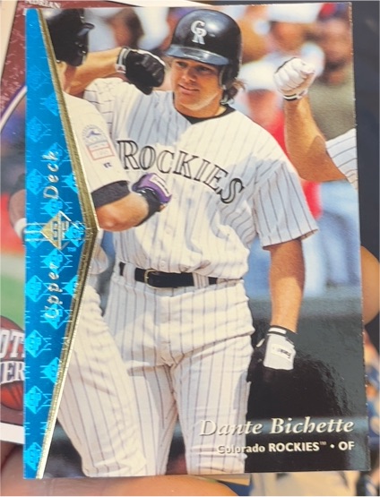 1995 Upper Deck SP #52 Dante Bichette — front