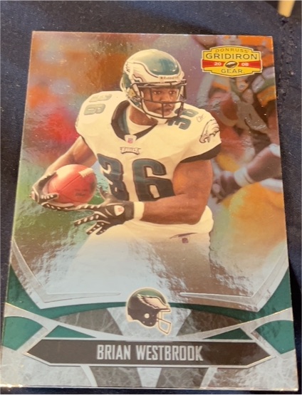 2008 Donruss Gridiron Gear #74 Brian Westbrook — front