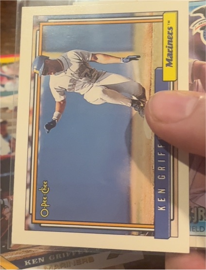1992 O-Pee-Chee #50 Ken Griffey Jr. — front