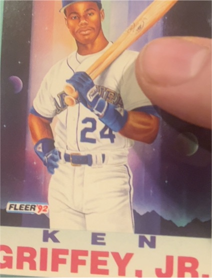 1992 Fleer #709 Ken Griffey Jr. — front