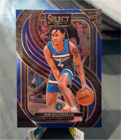 2024-25 Panini Select Premier Level #187 Rob Dillingham — front