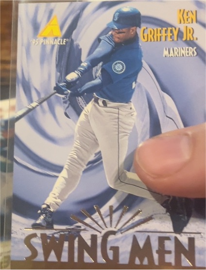1995 Pinnacle #304 Ken Griffey Jr. Swing Men — front