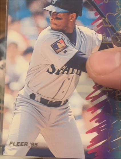 1995 Fleer All-Fleer 9 #7 Ken Griffey Jr. — front
