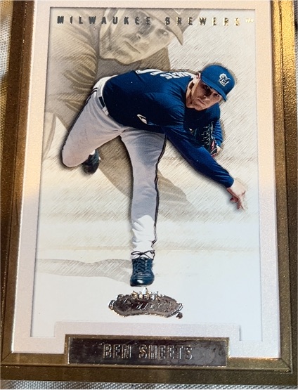 2002 Fleer Showcase #106 Ben Sheets Milwaukee Brewers — front