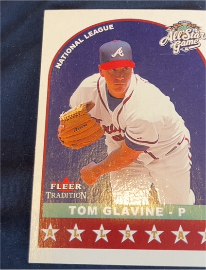 2002 Fleer Tradition Update #U348 Tom Glavine — front