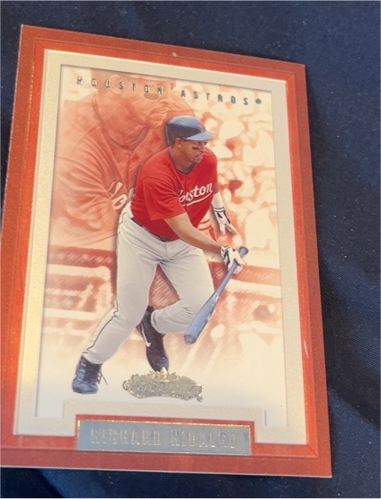 2002 Fleer Showcase Richard Hidalgo — front