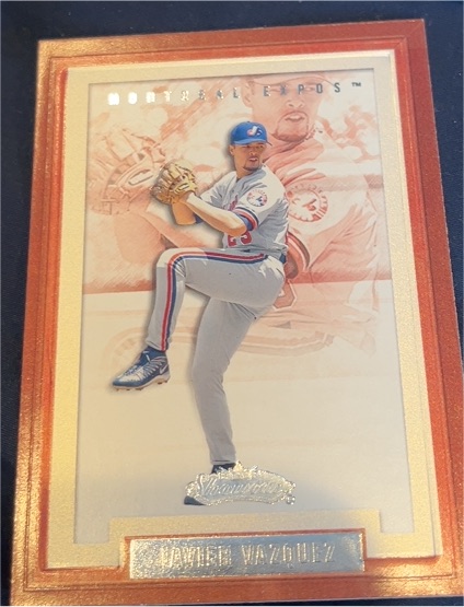 2002 Fleer Showcase #113 Javier Vazquez — front