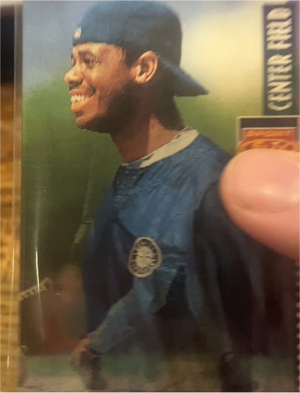 1995 Pinnacle Sportflix #1 Ken Griffey Jr. — front