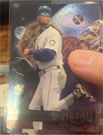 1996 Fleer Metal Universe #107 Ken Griffey Jr. — front