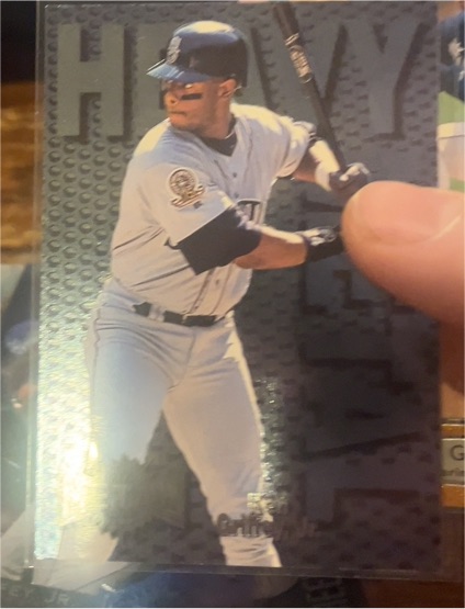 1996 Fleer Metal Universe #4 Ken Griffey Jr Heavy Metal — front