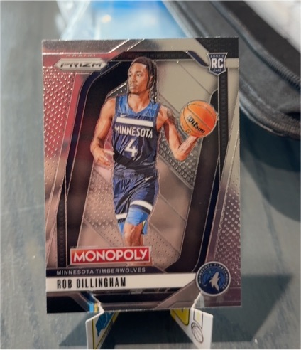 2024-25 Panini Prizm Monopoly #90 Rob Dillingham — front