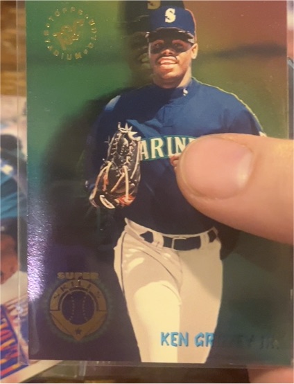 1995 Topps Stadium Club #11 Ken Griffey Jr. Super Skills — front