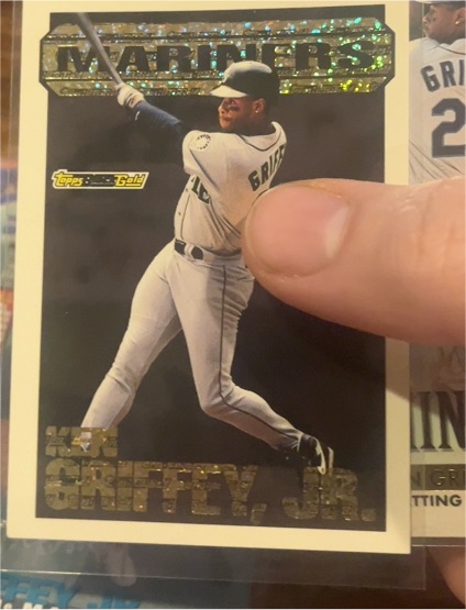 1994 Topps Black Gold #8 Ken Griffey Jr. — front