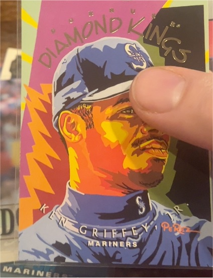 1994 Donruss Diamond Kings #DK-27 Ken Griffey Jr — front