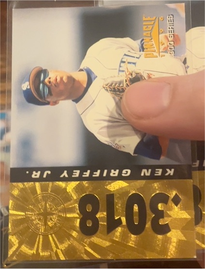 1996 Pinnacle 300 Series #301.8 Ken Griffey Jr. — front