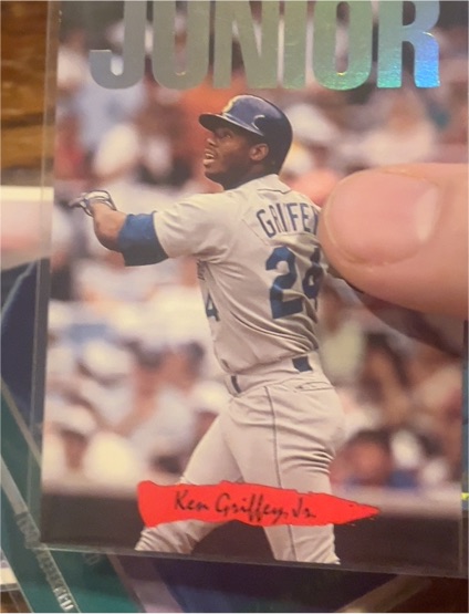 1993 Donruss Triple Play Nicknames #5 Ken Griffey Jr. — front
