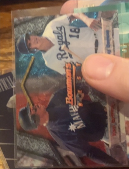 1994 Bowman's Best #96 Ken Griffey Jr. & Johnny Damon — front