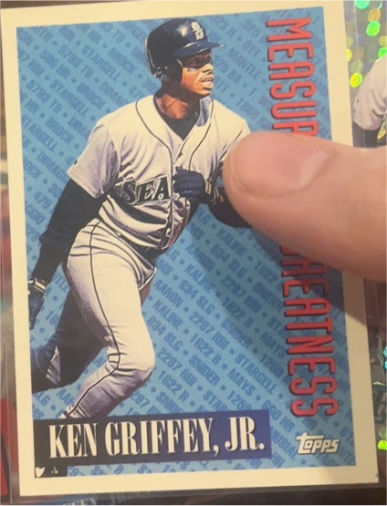 1994 Topps #606 Ken Griffey, Jr. — front