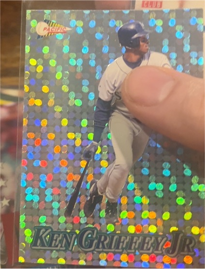1994 Pacific Prism Silver #8 Ken Griffey Jr — front
