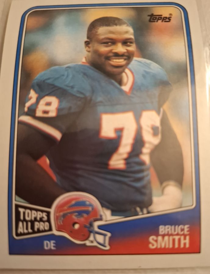 1988 Topps #227 Bruce Smith — front