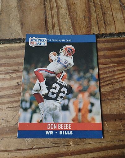 1990 Pro Set #435 Don Beebe — front