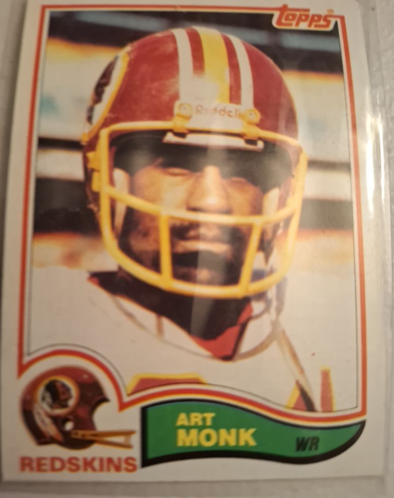 1982 Topps #515 Art Monk — front