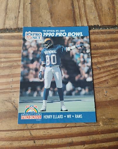 1990 Pro Set #388 Henry Ellard — front