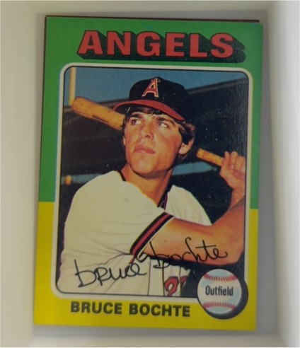 1975 Topps #392 Bruce Bochte — front
