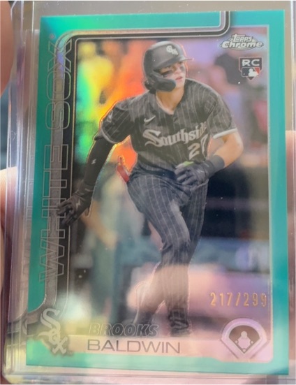 2025 Topps Chrome #3 Brooks Baldwin — front