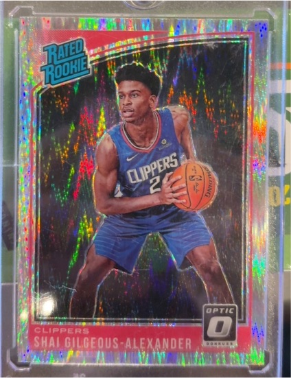 2018-19 Donruss Optic #162 Shai Gilgeous-Alexander — front
