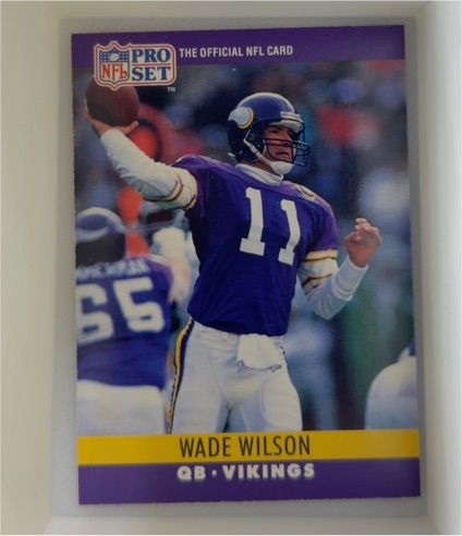 1990 Pro Set #198 Wade Wilson — front
