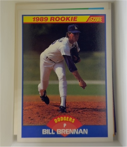 1989 Score #622 Bill Brennan — front