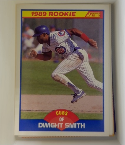 1989 Score #642 Dwight Smith — front