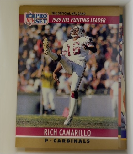 1990 Pro Set #14 Rich Camarillo — front