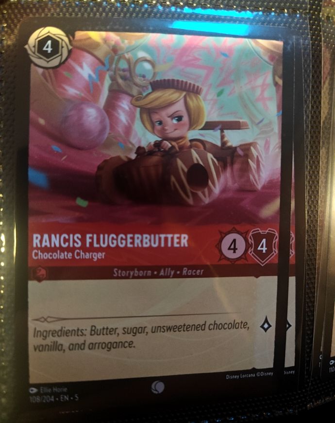 2024 Disney Lorcana Shimmering Skies #108 Rancis Fluggerbutter — front