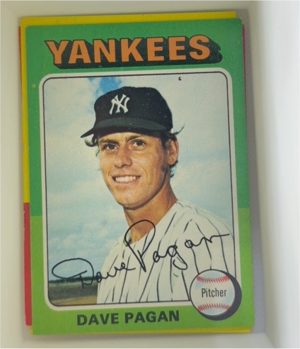1975 Topps #648 Dave Pagan New York Yankees — front