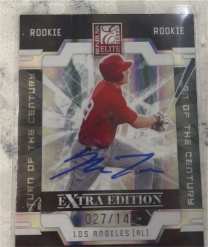 2009 Donruss Elite Extra Edition #Unknown Los Angeles Angels Rookie Autograph — front