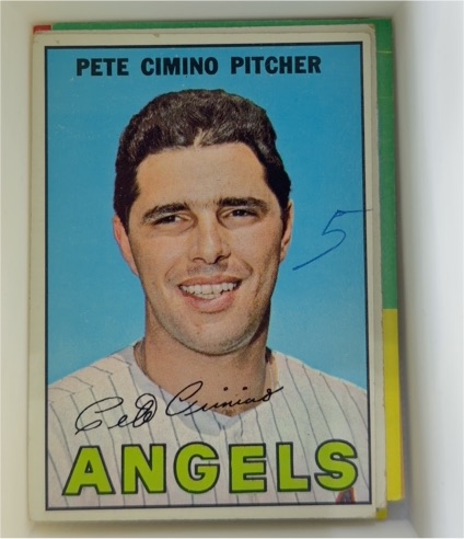1967 Topps #34 Pete Cimino — front