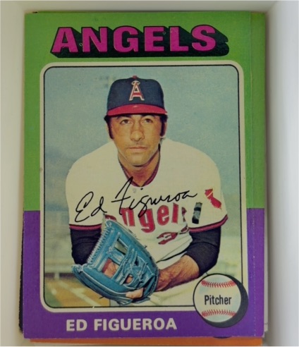 1975 Topps #476 Ed Figueroa — front