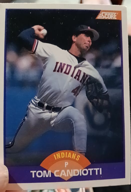 1989 Score #239 Tom Candiotti — front