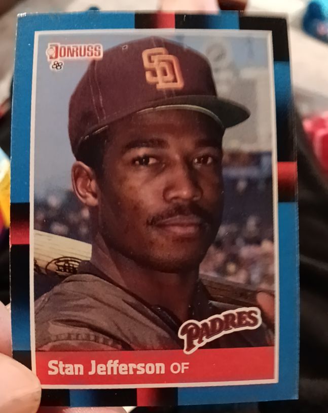 1988 Donruss #187 Stan Jefferson — front