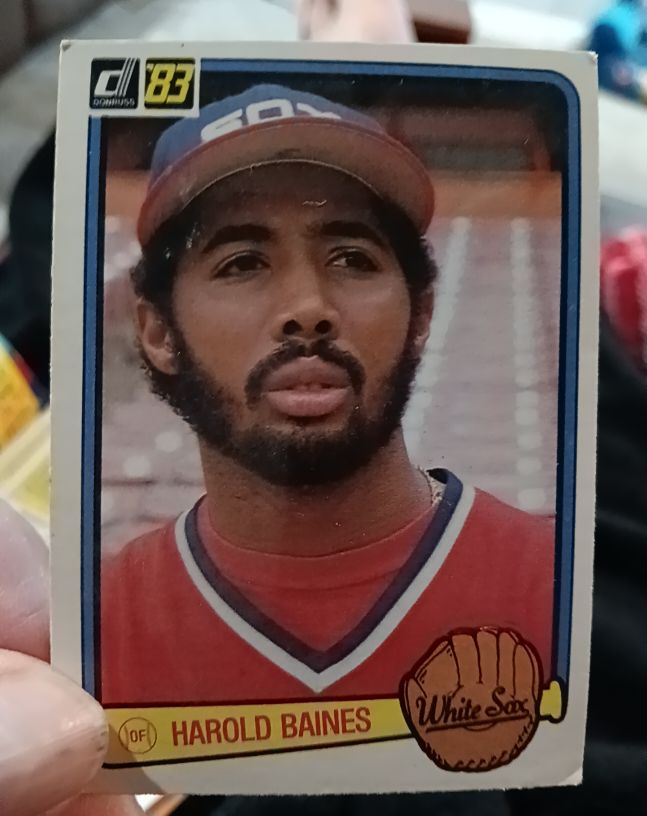 1983 Donruss #143 Harold Baines — front