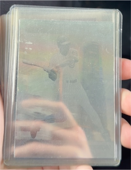 1991 Arena Holograms #3 Frank Thomas — front