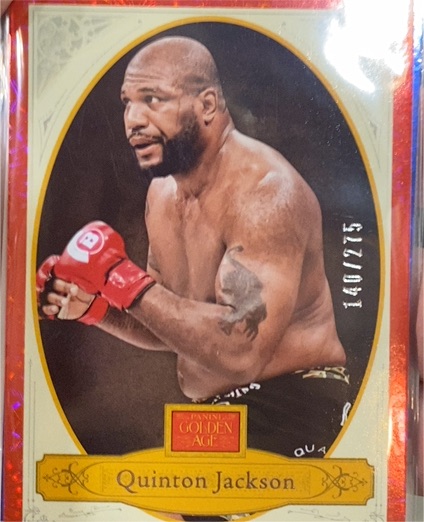 2025 Panini Combat Anthology #3 Quinton Jackson — front