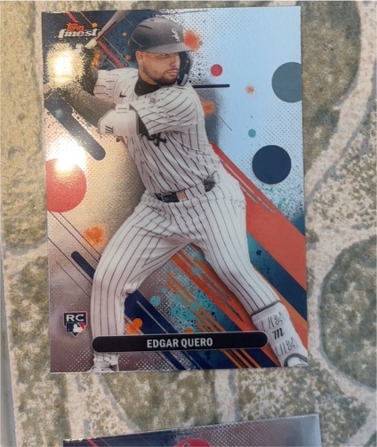 2025 Topps Finest #97 Edgar Quero — front