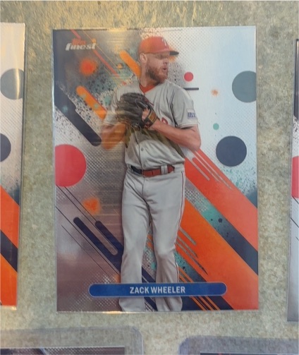 2025 Topps Finest #75 Zack Wheeler — front